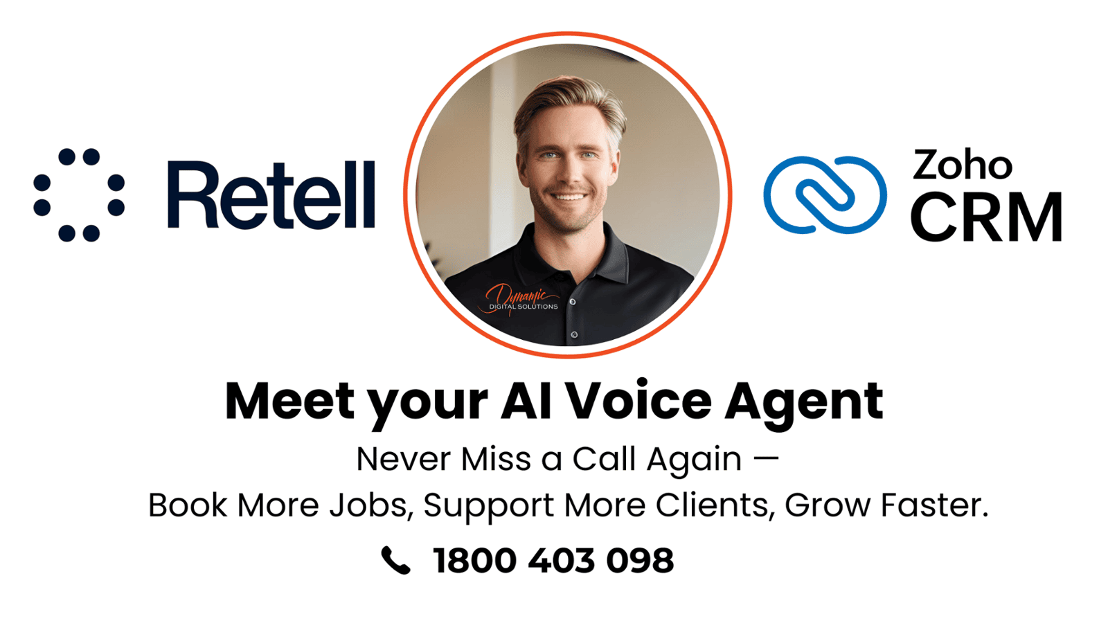 Retell AI Voice Agent for Zoho CRM | Inbound & Outbound Calls Logged